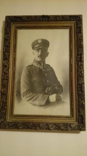 Bolesław Stolarczyk-Świda w mundurze legionowym.